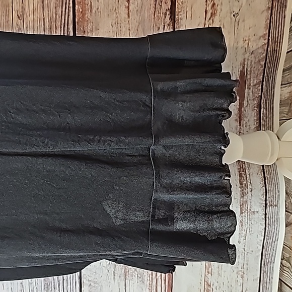 NEW i.e. PETITE BLACK LINED SLEEVELESS CICKTAIL DRESS - Picture 8 of 13